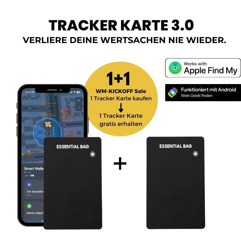 Tracker Karte 3.0 Apple & Android