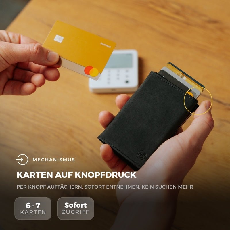 Smart Wallet 3.0 - Designer-Schwarz - Essentialbag #farbe_designer-schwarz 