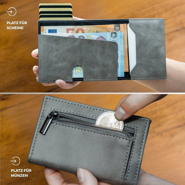 Smart Wallet 3.0 - Platin-Grau - Essentialbag #farbe_platin-grau