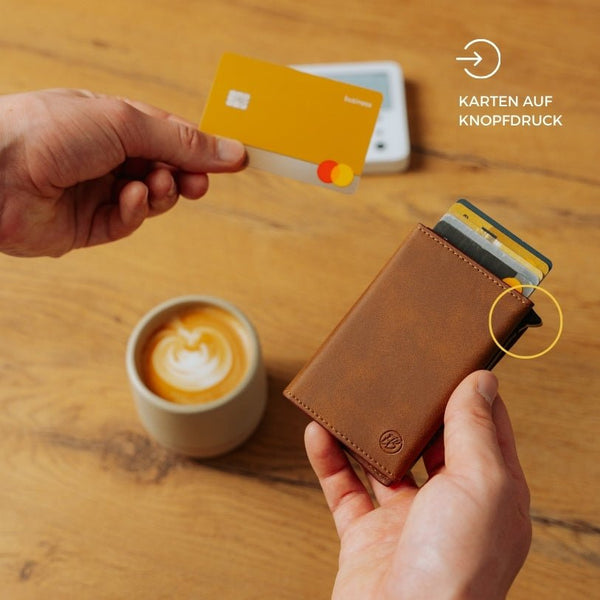 Smart Wallet 3.0 - Kaffee-Braun - Essentialbag #farbe_kaffee-braun