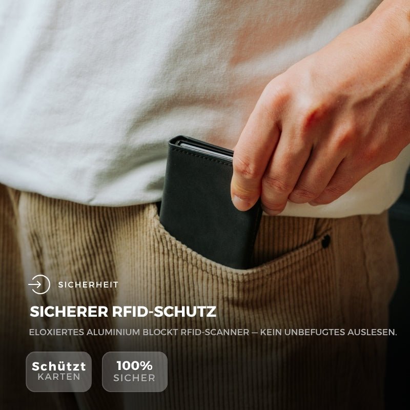 Smart Wallet 3.0 - Designer-Schwarz - Essentialbag #farbe_designer-schwarz 