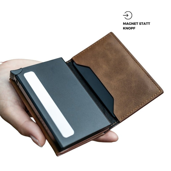 Smart Wallet 3.0 - Kaffee-Braun - Essentialbag #farbe_kaffee-braun