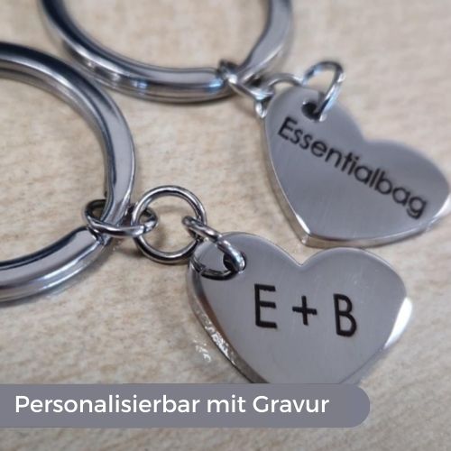 Personalisierbarer Herzanhänger