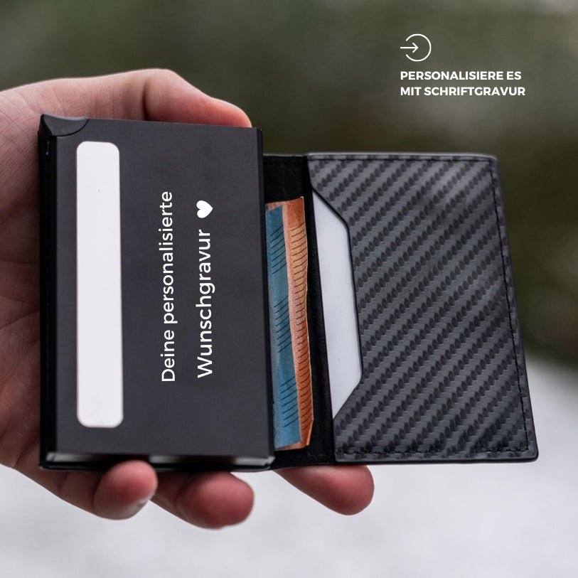 Smart Wallet 3.0 - Carbon Stealth - Essentialbag #farbe_carbon stealth