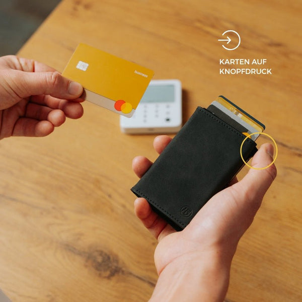 Smart Wallet 3.0 - Designer-Schwarz - Essentialbag #farbe_designer-schwarz 