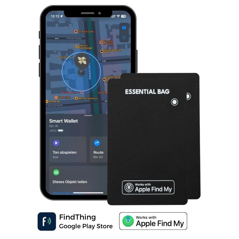 Tracker Karte iOS & Android - Essentialbag #anzahl_2er Pack (Am beliebtesten)